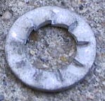 rondelle dentelée 6 mm