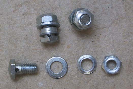 vis serre cable M5 manette starter motobecane