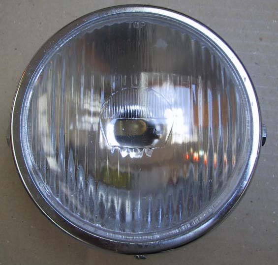 phare rond chrome deepak