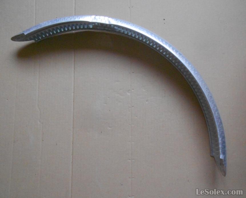 Garde boue alu martelé velo ancien 650