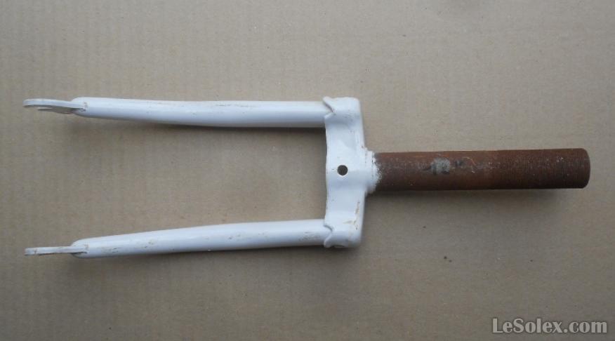 Fourche velo enfant 12 pouces blanc