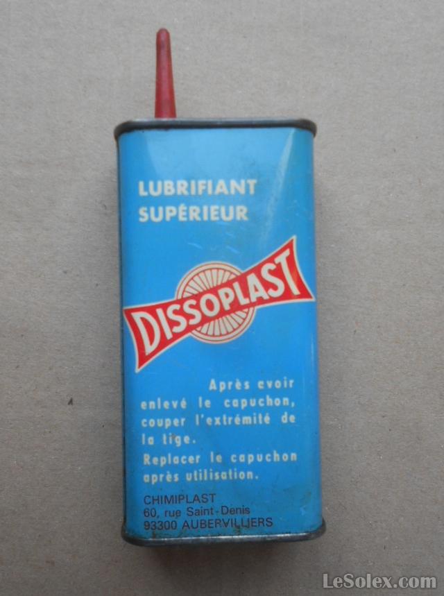 burette d' huile dissoplast