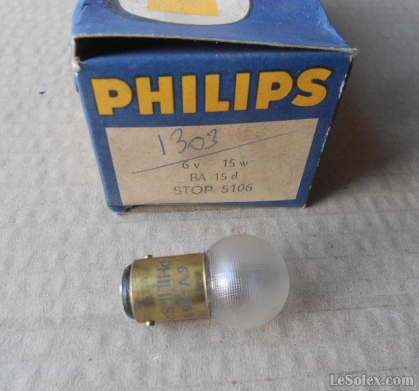 ampoule 6v 15w BA15d