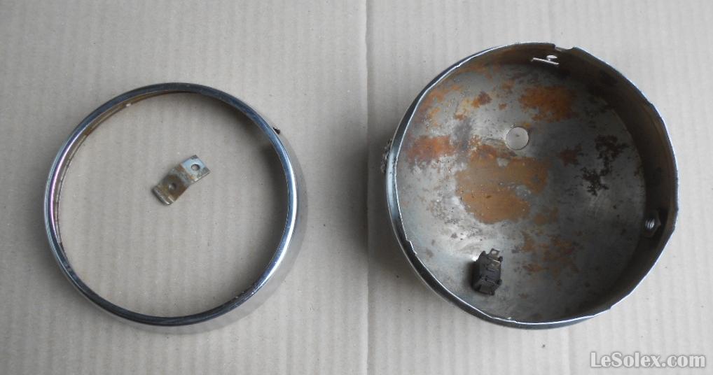 Phare rond chrome deepak occasion