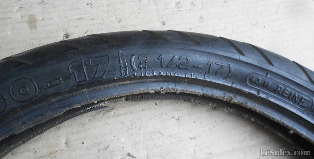 Pneu michelin M29S 2 1/2-17 occasion