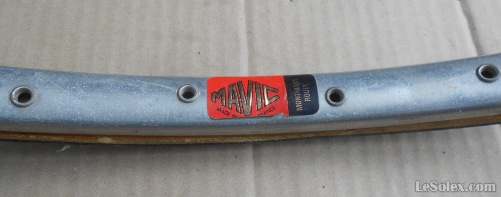 Jante boyau mavic velo 36 trous
