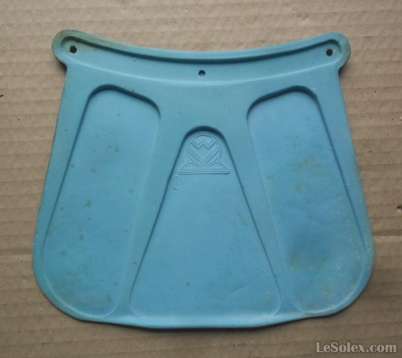 Bavette bleu de garde boue mobylette