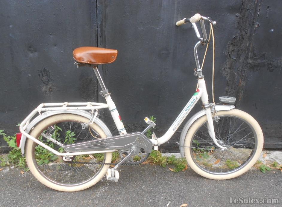 velo ancien solex adulte pliant 1973