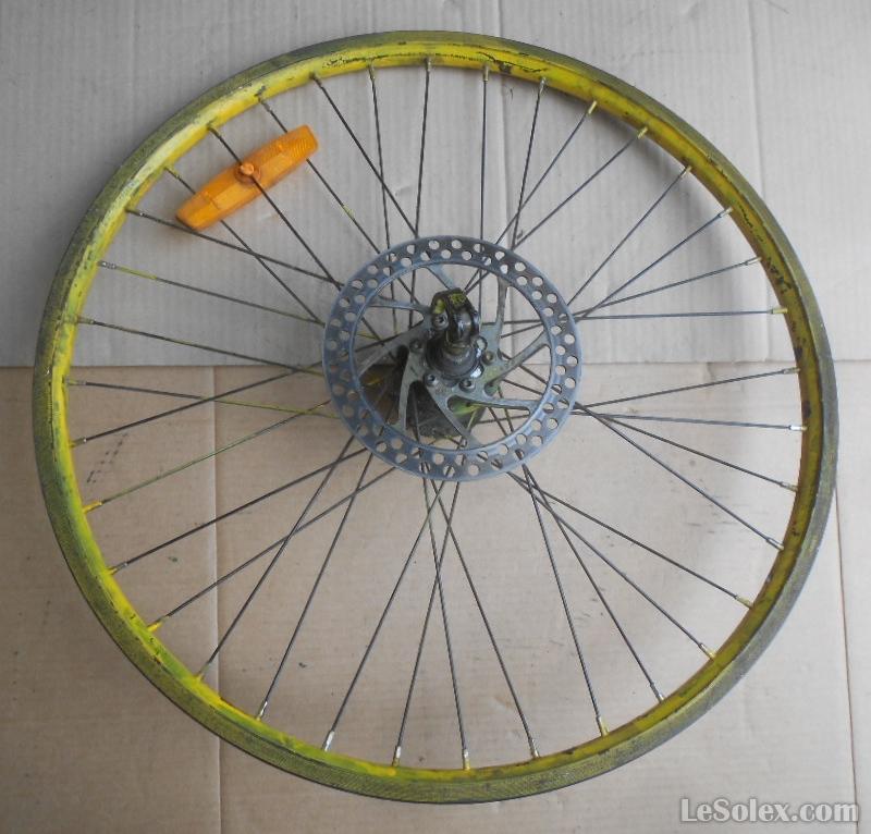 Roue avant vélo VTT 24 pouces occasion