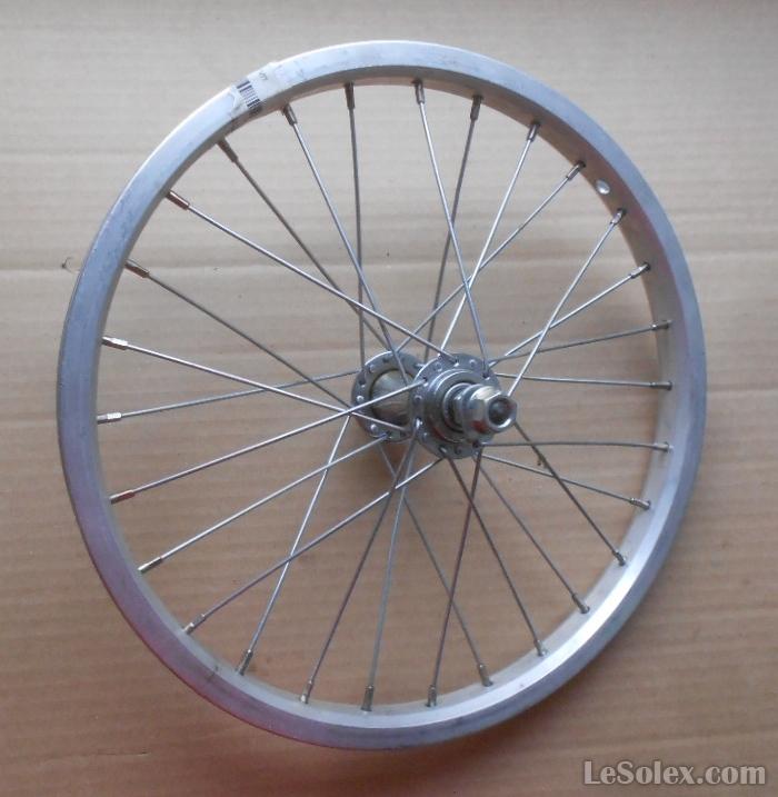 Roue avant velo 16 pouces