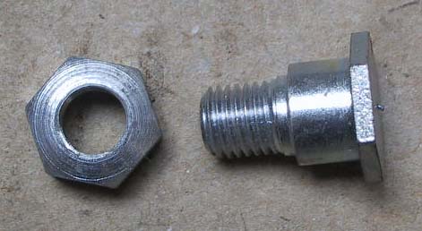 vis de bequille avec &eacute;crou Motob&eacute;cane, Solex