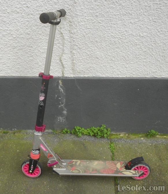 trottinette oxelo à suspension