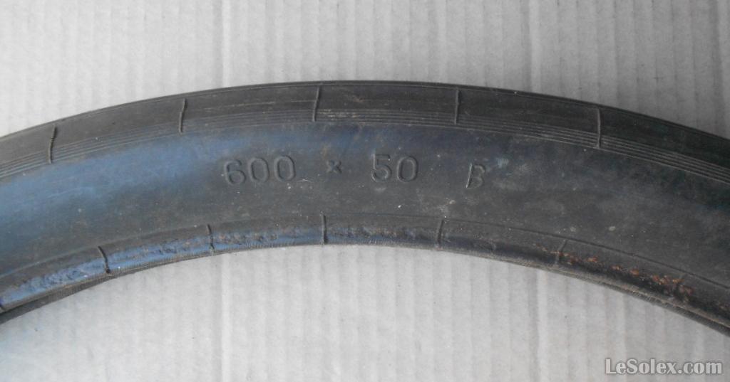 Pneu 600x50B wolber occasion