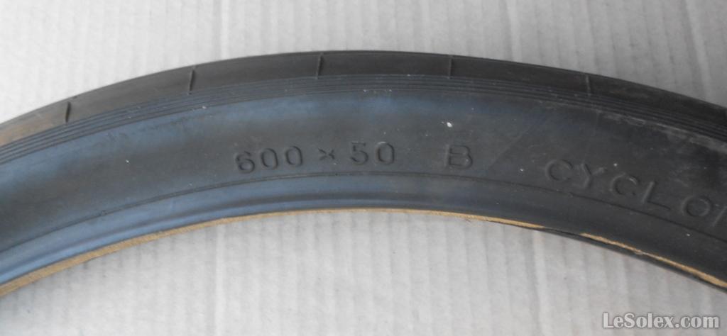 Pneu 600x50B dunlop occasion