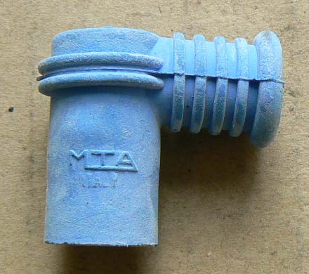 antiparasite caoutchouc bleu