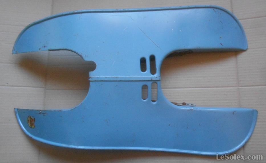 Tablier pare jambe bleu