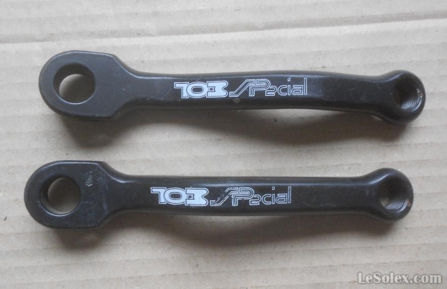 manivelle pedale peugeot 103 special noir droite seule
