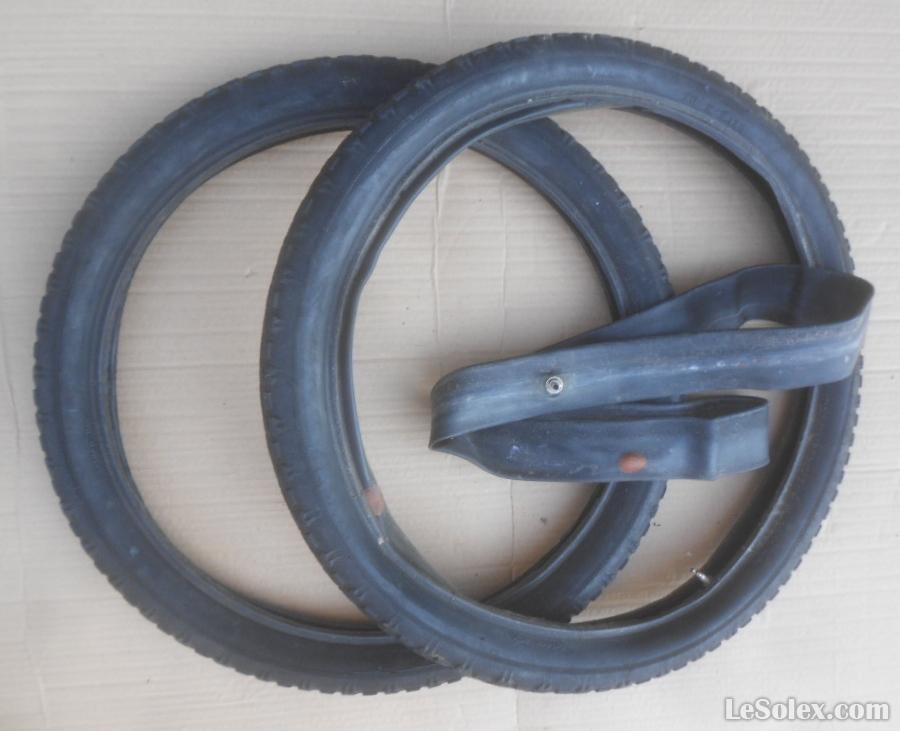 2 pneu occasion 20 pouces velo bmx ancien