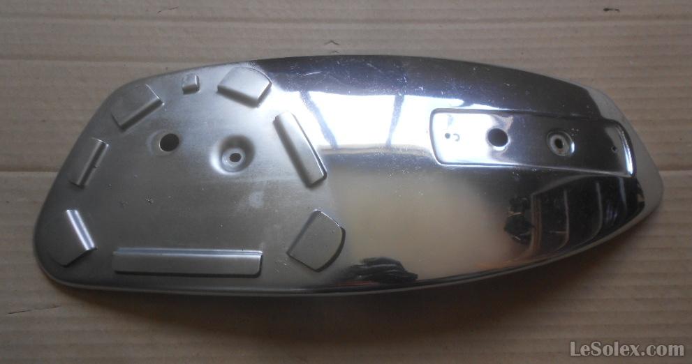 Cache chromé réservoir moto MZ 125