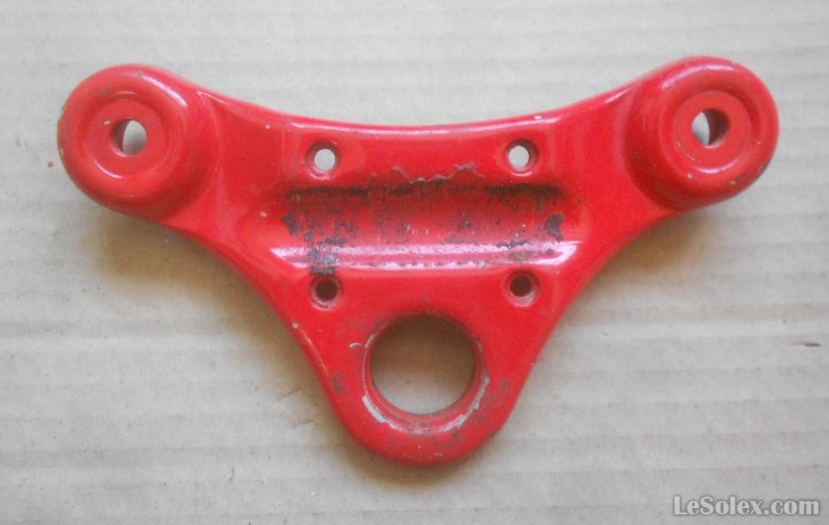 Plaque fourche rouge hobby motobecane occasion