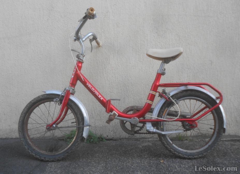 Vélo ancien enfant pliant pliable vélo Solex