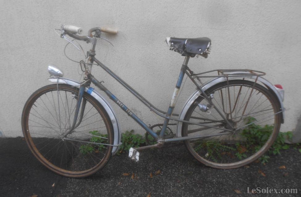 velo ancien mercier des années 60