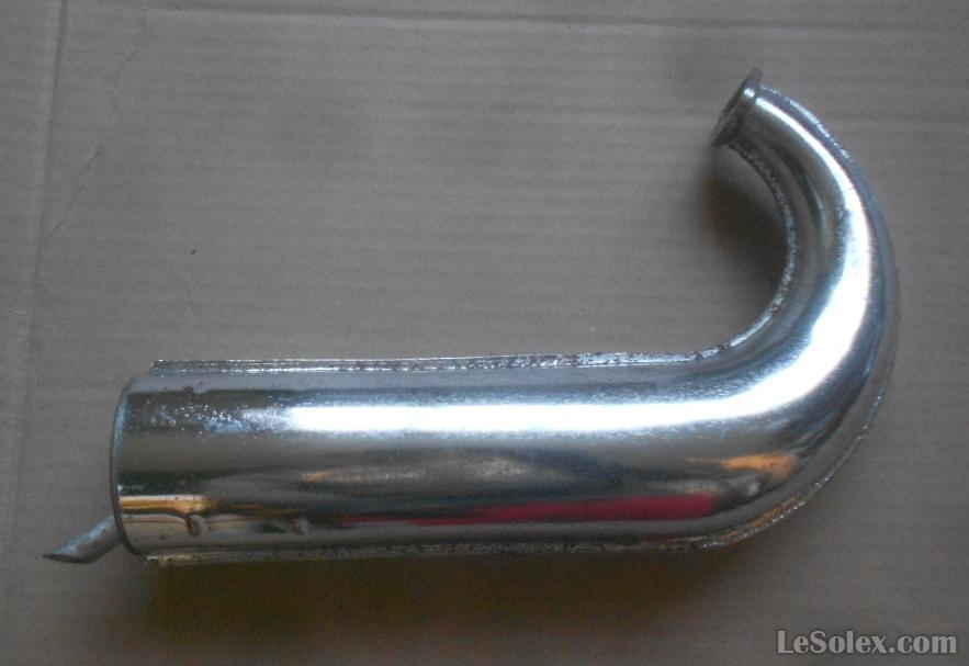 Pot echappement motobecane cady chrome piqué