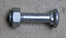 vis de couronne M5 &agrave; meplat