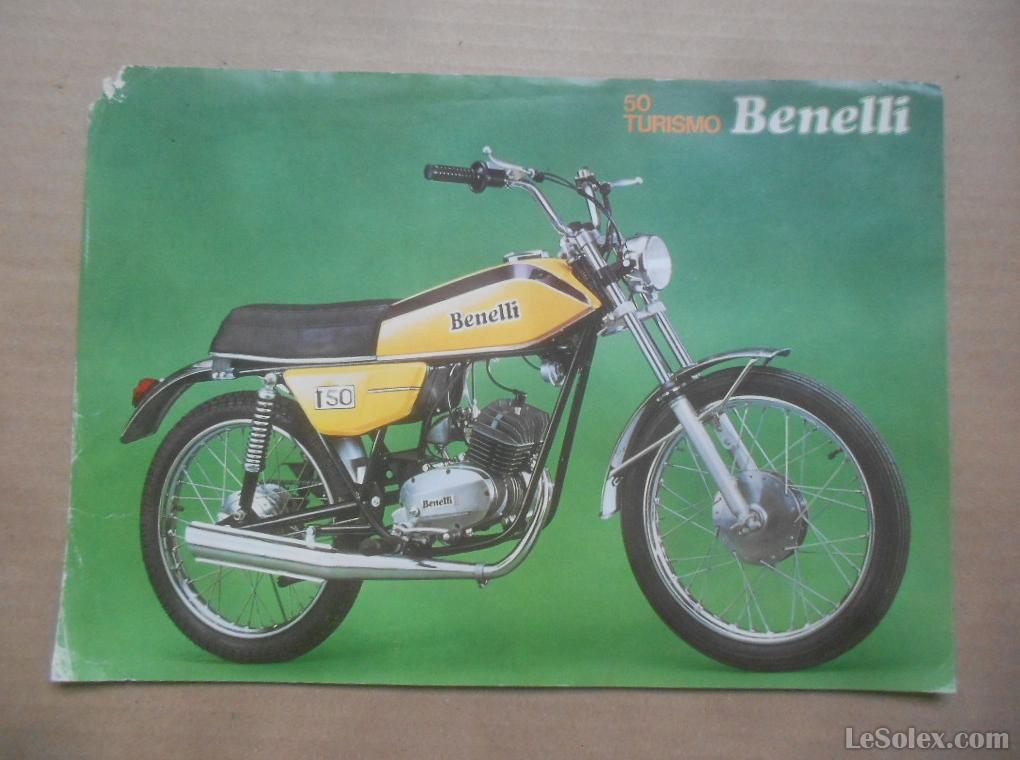 Publicité moto benelli 50 turismo