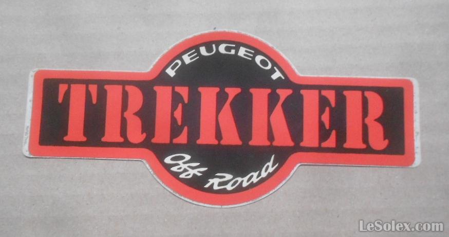 autocollant peugeot trekker off road