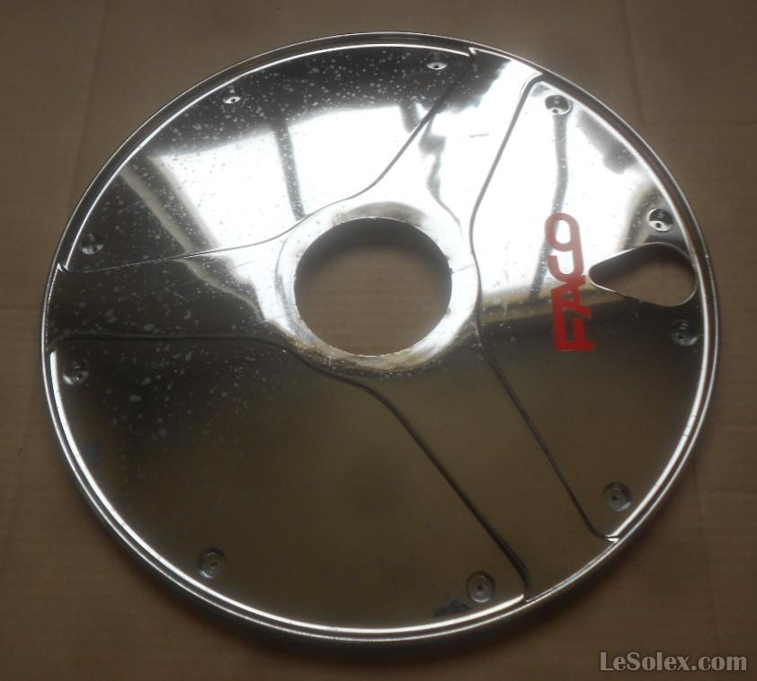 Flasque roue 17 chrome faco