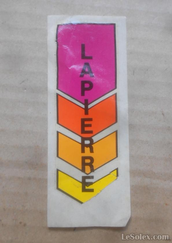 Autocollant lapierre