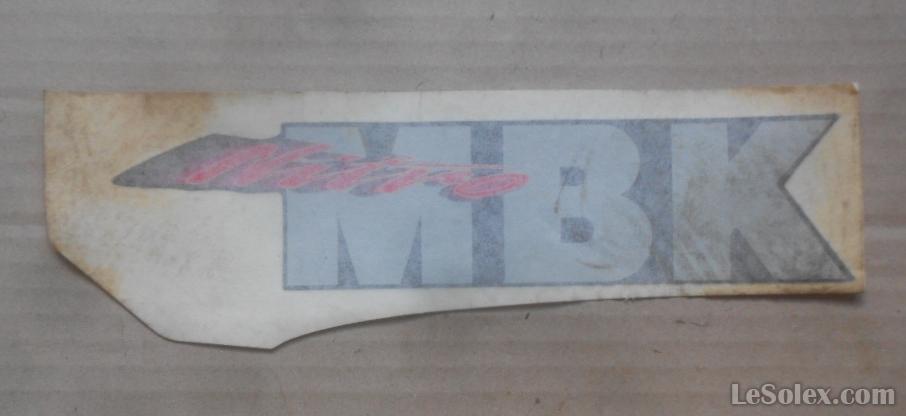 Autocollant MBK nitro