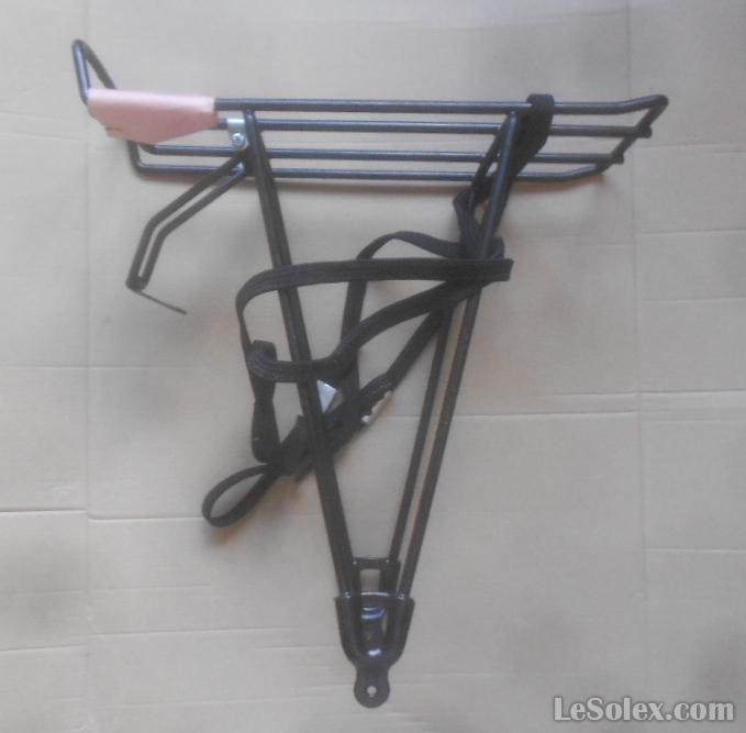 Porte bagage vélo noir