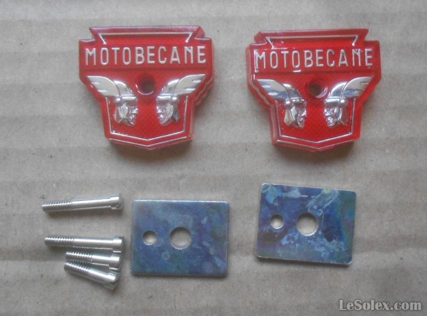 2 logo mobylette motobecane