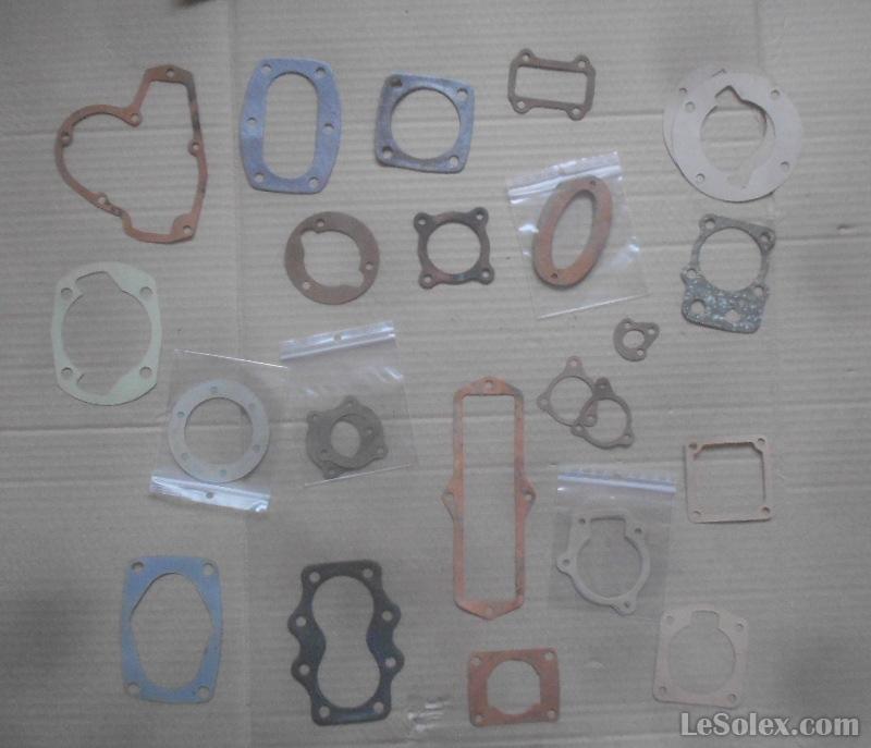 25 joints de moto cyclo anciens