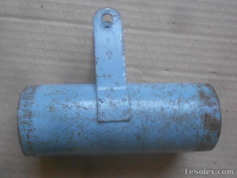 Tube pot echappement motobecane bleu