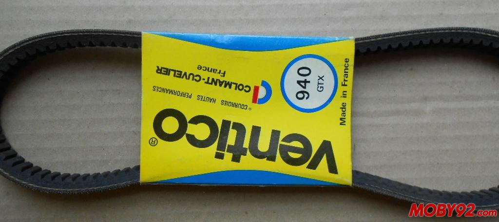 courroie peugeot rcx ventico 940GTX 74.5 cm