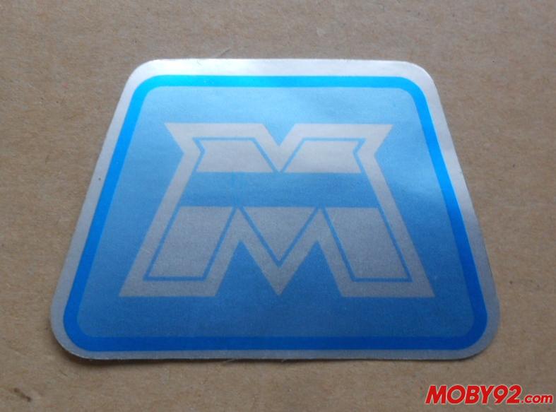 Autocollant motobecane 51 super blue