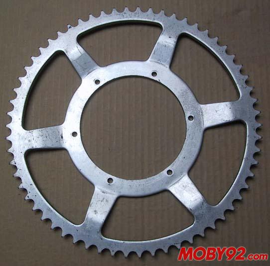 couronne 62 dents 107 mm