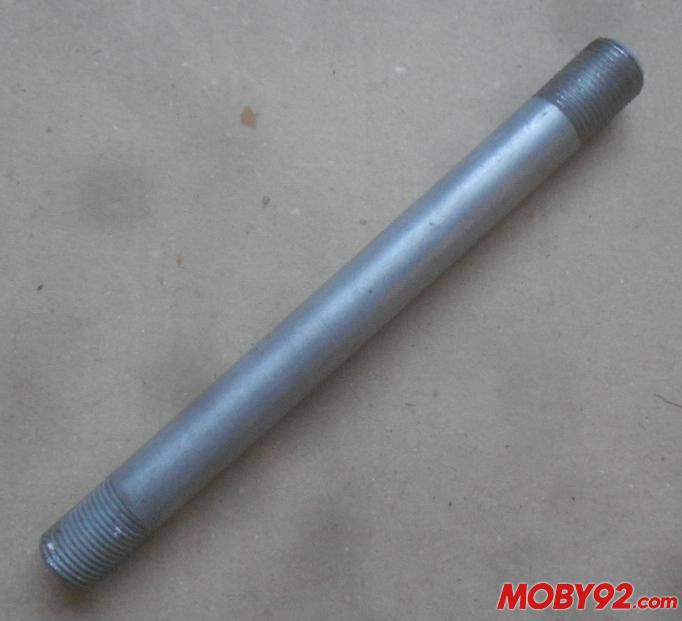 Goujon diamètre 15 mm, longueur 157 mm