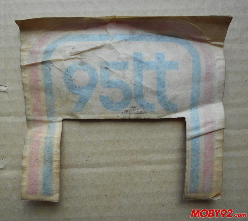 autocollant motobecane 95tt