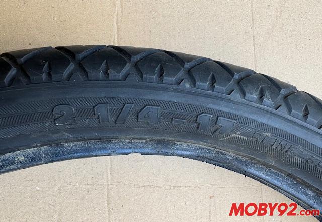 Pneu michelin 2 1/4-17 VM100 occasion