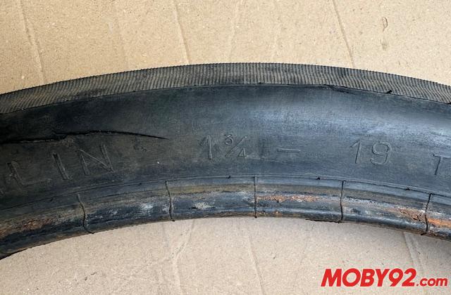 Pneu michelin 1.75-19 solex occasion