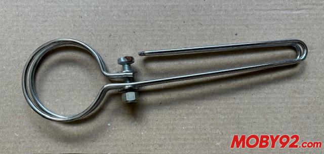 guide gaine chrom&eacute; peugeot TSE