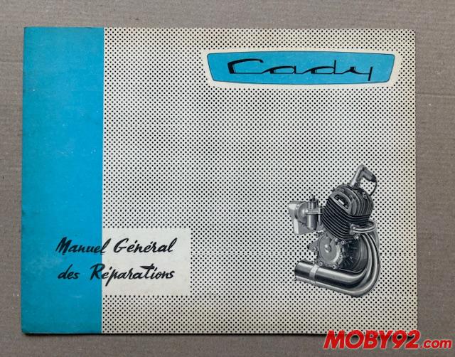 Manuel general des reparations Motobecane cady