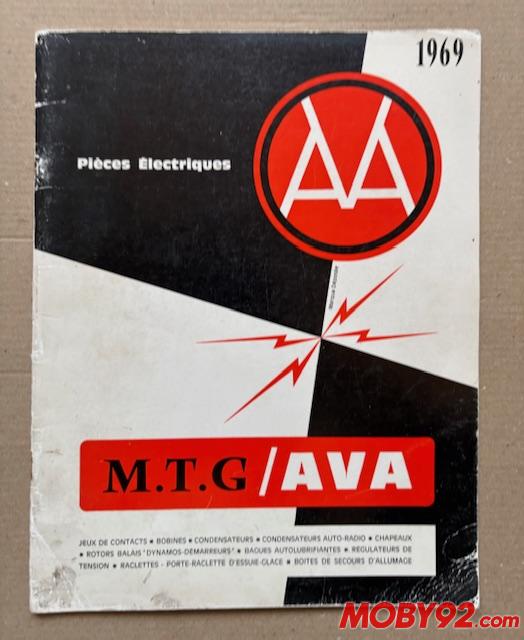 catalogue AVA 1969