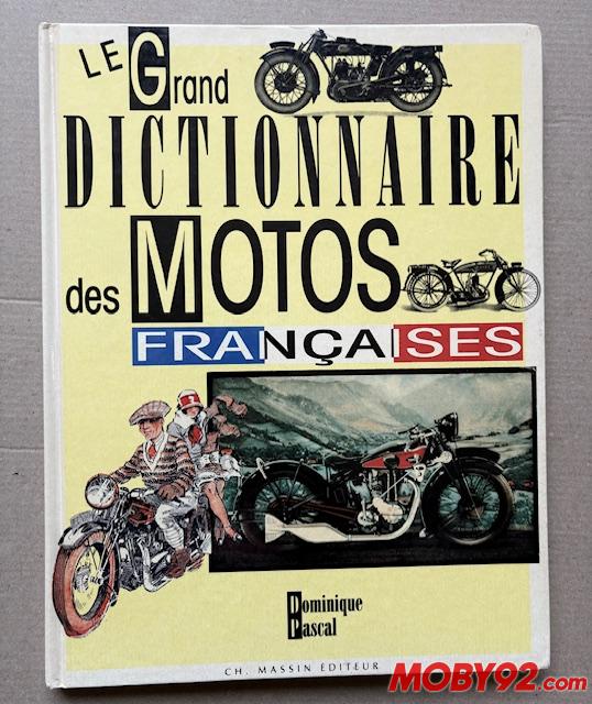 livre dictionnaire des motos fran&ccedil;aises