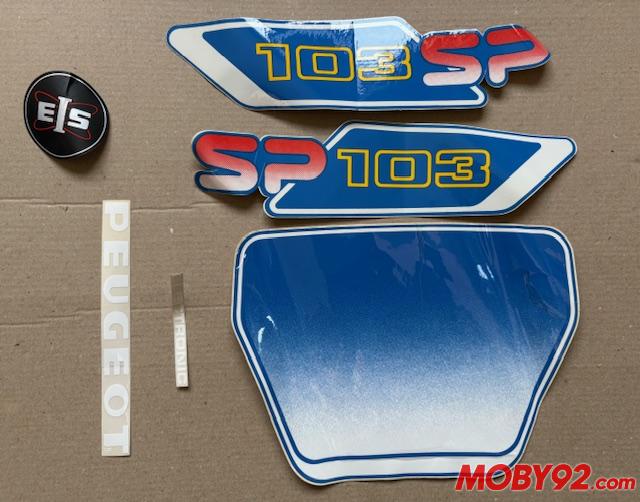 Lot 6 Autocollant 103 SP