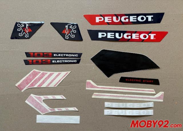 Lot 10 Autocollant 103 SP
